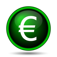 Obraz premium Euro icon
