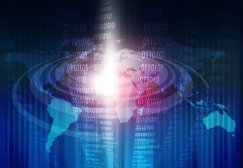 Obraz premium abstract technology background.