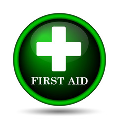 Obraz premium First aid icon