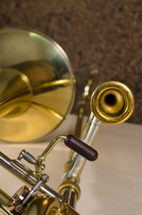 Obraz na płótnie Canvas Trombone