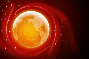 Internet Concept of global business from concepts