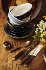 Vintage tableware