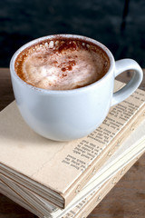 Coffee on a diary