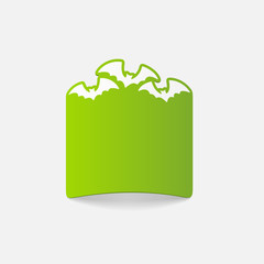 realistic design element: bat