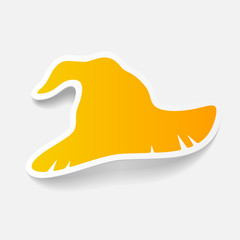 realistic design element: witch hat