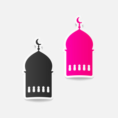 realistic design element: ramadan