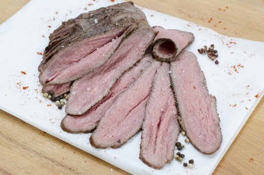 viande de boeuf tranch&eacute;e