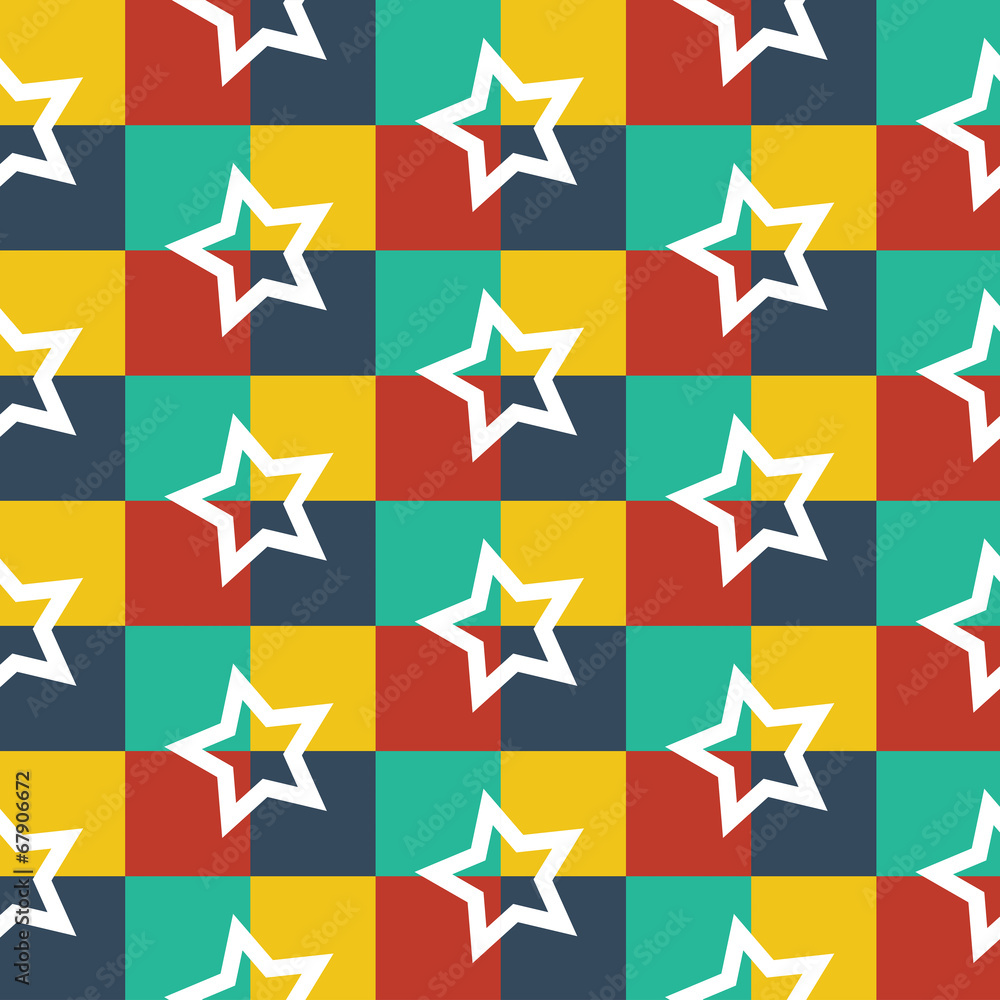 Poster seamless vector geometric ,pattern background