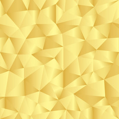 Seamless pattern with golden triangles