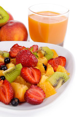 Fresh fruits salad