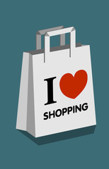 I Love Shopping - Bag