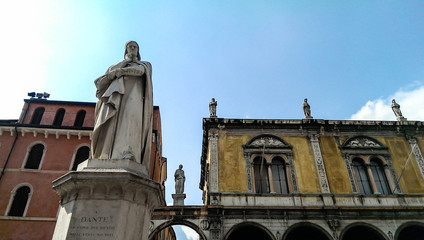 Dante Statue Verona
