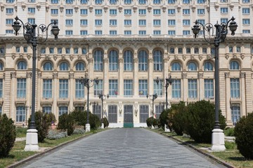 Bucharest, Romania - Parliament Building