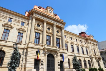 Fototapeta na wymiar Bucharest landmark - National Bank