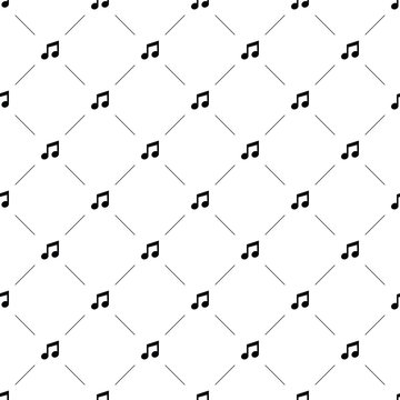 Vector Seamless Pattern, Music