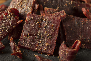 Dried Peppered Beef Jerky