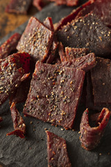 Dried Peppered Beef Jerky