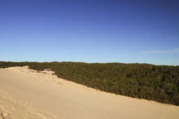 Fototapeta na wymiar tangalooma sand hill