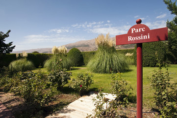 Obraz premium Garten im Libanon