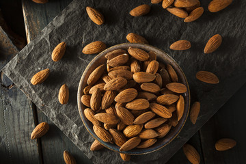 Raw Organic Brown Almonds