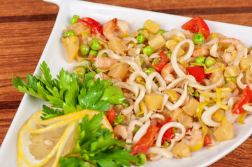 Seafood salad