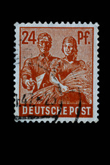 Briefmarke 24 Pf_Alt