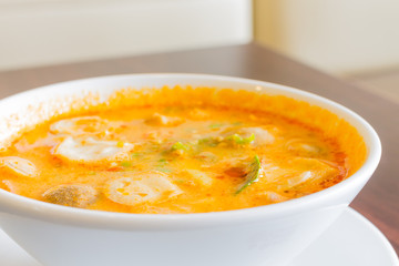 Mushroom Tom Yum