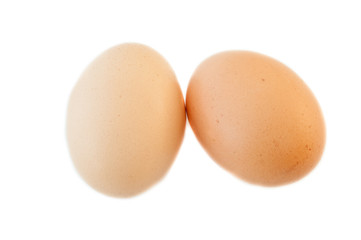 two eggs