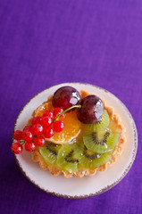 cake with fruit