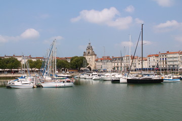 Vieux port de La Rochelle, France
