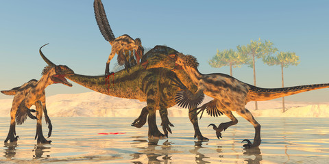 Tenontosaurus Attack