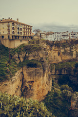 Fototapeta premium Ronda canyon. Province of Malaga, Spain