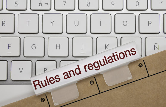 Rules and regulations. Keyboard
