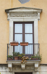 Old sicilian window