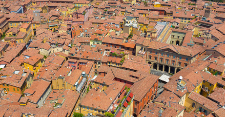Aerial view of Bologna, Italy. © kasto
