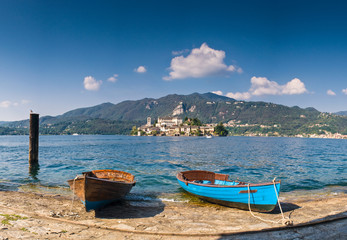 Fototapeta na wymiar Lake Orta, Italy