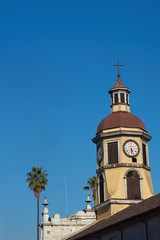 Fototapeta na wymiar Historic Church in Santiago, Chile