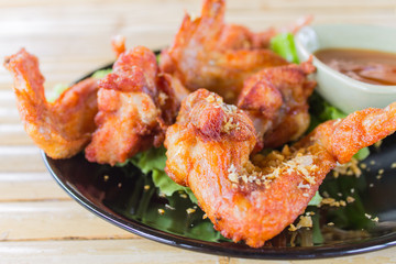Fried Hot Chicken Wings