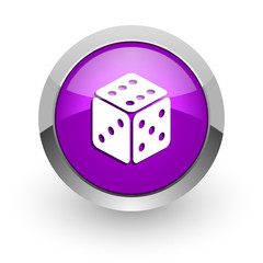 game pink glossy web icon