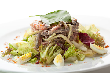 Beef Tongue Salad