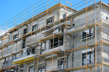 construction of a multistory building