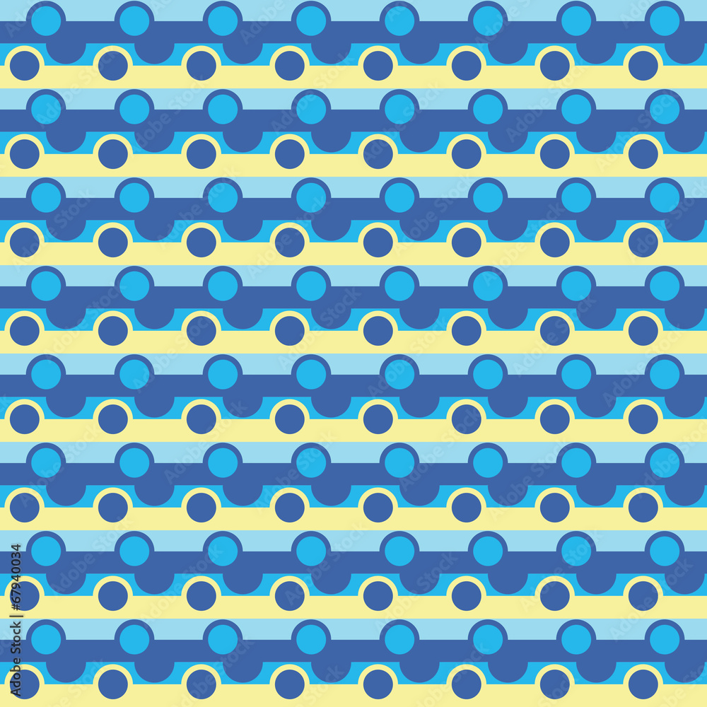 Poster seamless abstract pattern