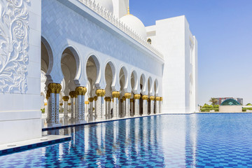 Grande Mosquée Sheikh Zayed, Abu Dhabi, Émirats Arabes Unis