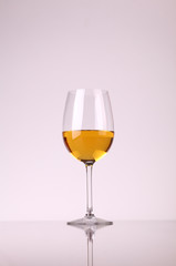 Glass of white wine
