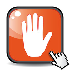 Obraz premium HAND ICON