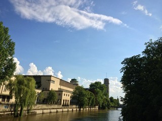 Deutsches Museum in München an der Isar