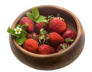 Ripe strawberry
