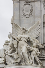 Queen Victoria Memorial (1911) near Buckingham Palace, London UK