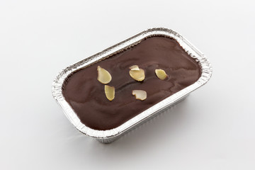 Foil box of Chocolate cake