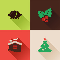 Christmas flat icons Set II